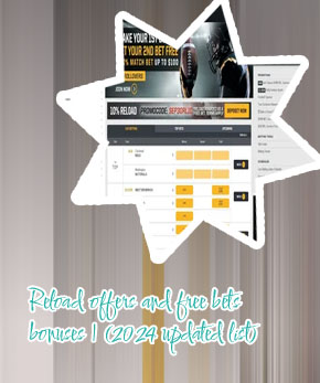 Sportsbook reload bonus